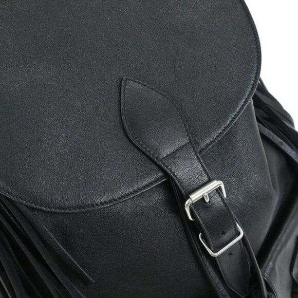 Saint Laurent Black Fringe Festival Backpack GNR415196.0616 145865 main image 10